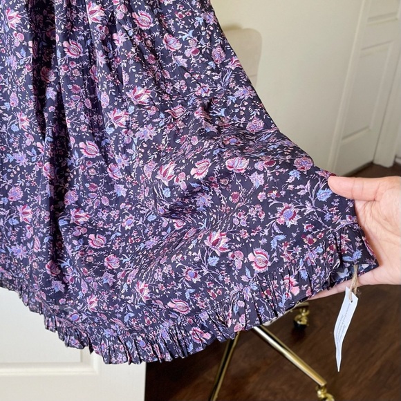 Christy Dawn Adelia Dress Rare Blooming Pomegranate Floral Cotton Maxi M NWT - Picture 3 of 11